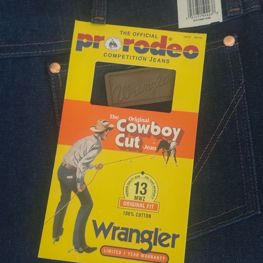 Wrangler Pro Rodeo Cowboy Cut Jeans